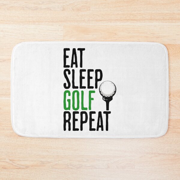 Item preview, Eat Sleep Golf Repeat - Funny Golfing Humor designed and sold by AlanPhotoArt.