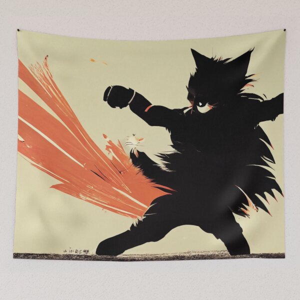 Item preview, Fighting Cat designed and sold by MilesJager.