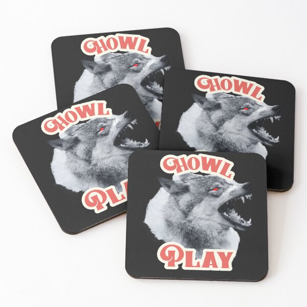 Item preview, Howl Play Funny Werewolf Halloween Party Design designed and sold by TB2018.