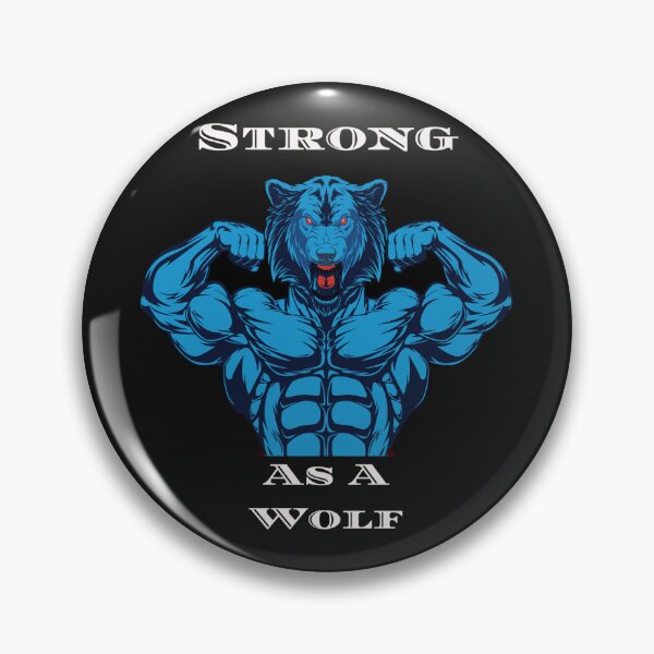 Item preview,  Be Strong As A Wolf  designed and sold by MckinleyArt.