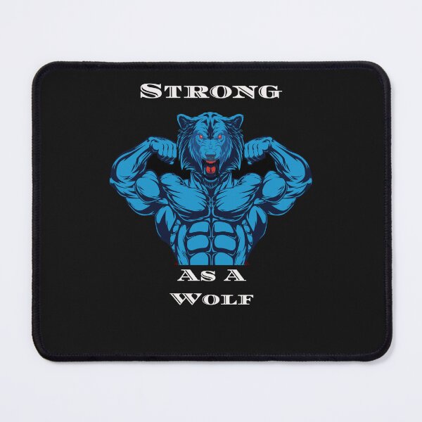 Item preview, Be Strong As A Wolf designed and sold by MckinleyArt.