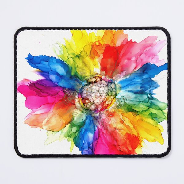 Item preview, Rainbow Flower designed and sold by StellaBelleArts.