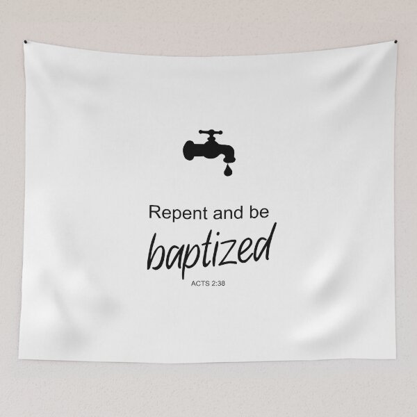 Item preview, Repent and be baptized - Acts 2:38 designed and sold by aheartforgod.