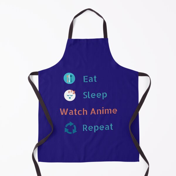 Item preview, Eat Sleep Anime Repeat designed and sold by Cotton Made.