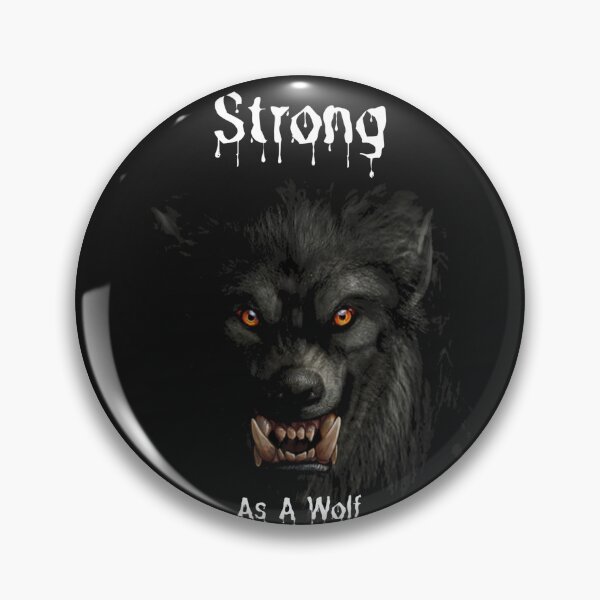 Item preview,   Be Strong As A Wolf  designed and sold by MckinleyArt.