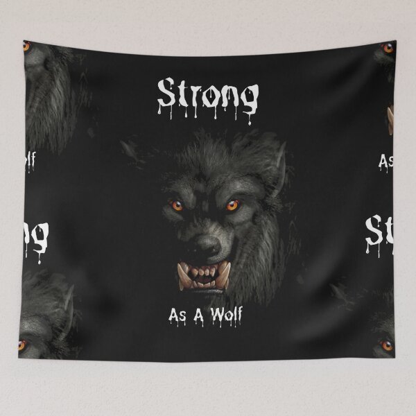 Item preview,   Be Strong As A Wolf  designed and sold by MckinleyArt.