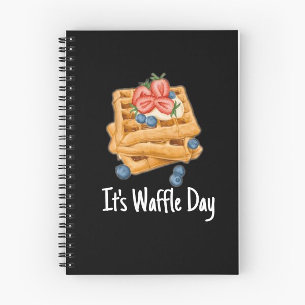 Item preview, It's Waffle Day  designed and sold by The Glasses Girl.