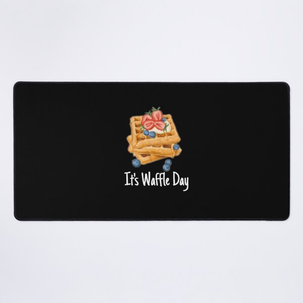 Item preview, It's Waffle Day designed and sold by The Glasses Girl.