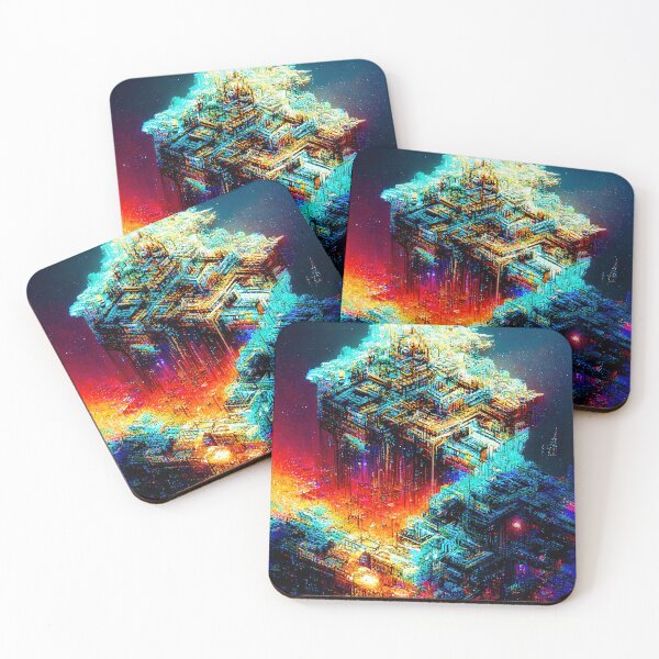 Item preview, Abstract futuristic city 4 designed and sold by CEVmemories.