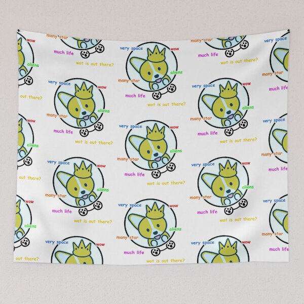 Item preview, Dogenaut Space Corgi Shiba Inu Doge Meme Dog designed and sold by jayrauler.