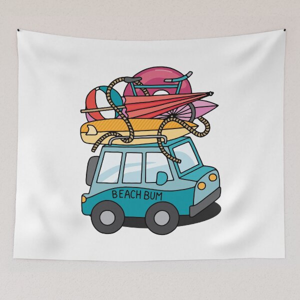 Item preview, Beach Bum Road Trip designed and sold by murialbezanson.