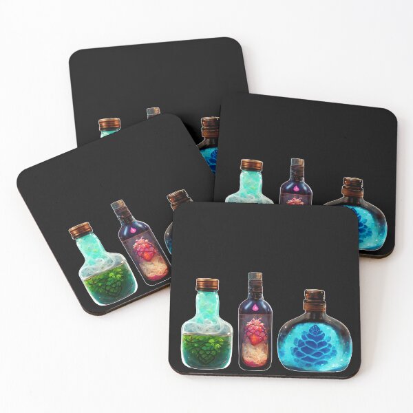 Item preview, Health and Mana Potions designed and sold by Yukiin.