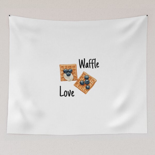 Item preview, Waffle Day Waffle Love designed and sold by The Glasses Girl.