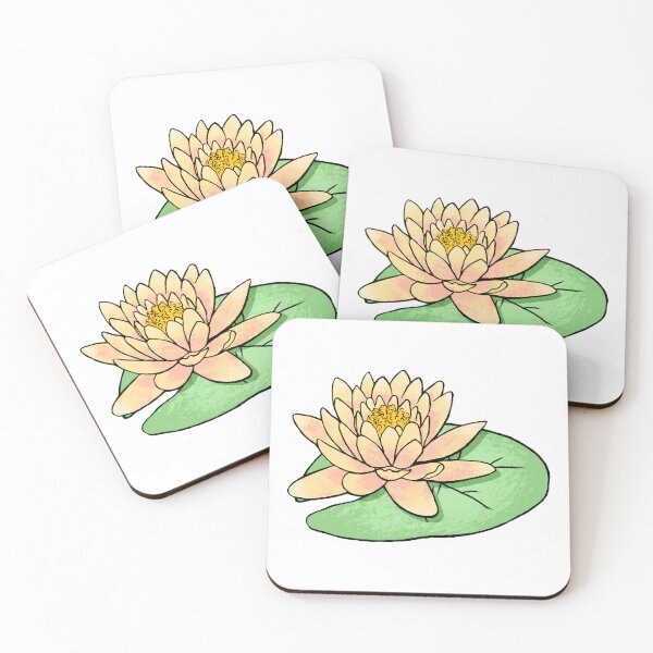 Item preview, Water Lily Lotus July Birth Month Flower  designed and sold by Digi Artworks Store.