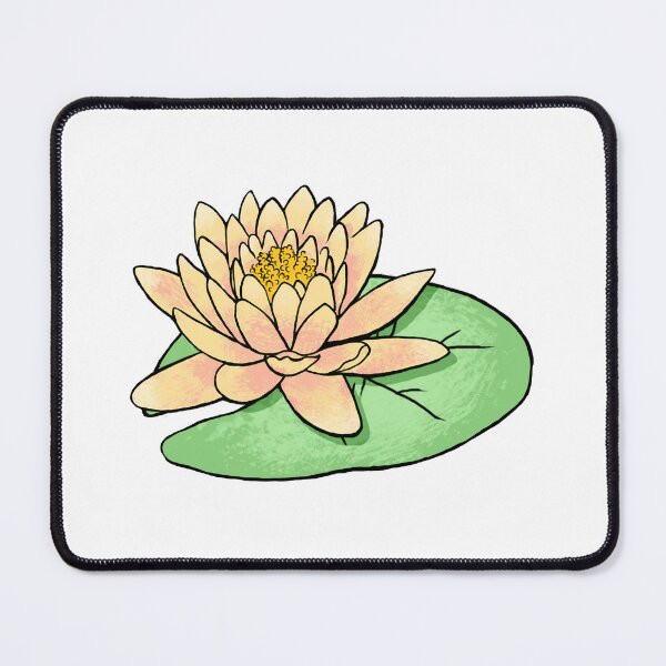 Item preview, Water Lily Lotus July Birth Month Flower designed and sold by Digi Artworks Store.