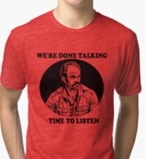 TWD/SAVIOR: SIMON Tri-blend T-Shirt