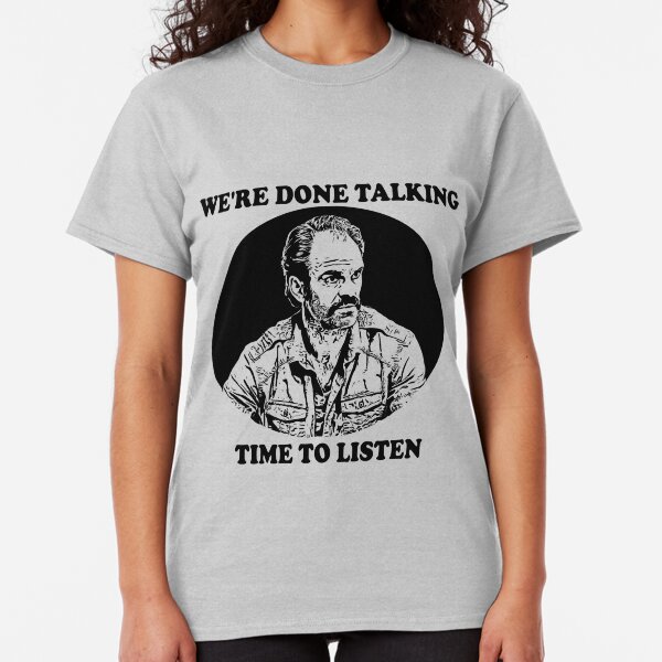 Mens Walking Dead HILLTOP Distressed T Shirt Negan Rik Daryl Lucile Kingdom TV