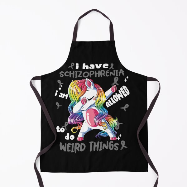 Item preview, Schizophrenia Awareness Funny I have Schizophrenia i'm allowed to do Weird Things! designed and sold by JanetShop809.