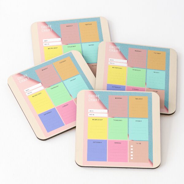 Item preview, chore chart designed and sold by TheBestArt2022.