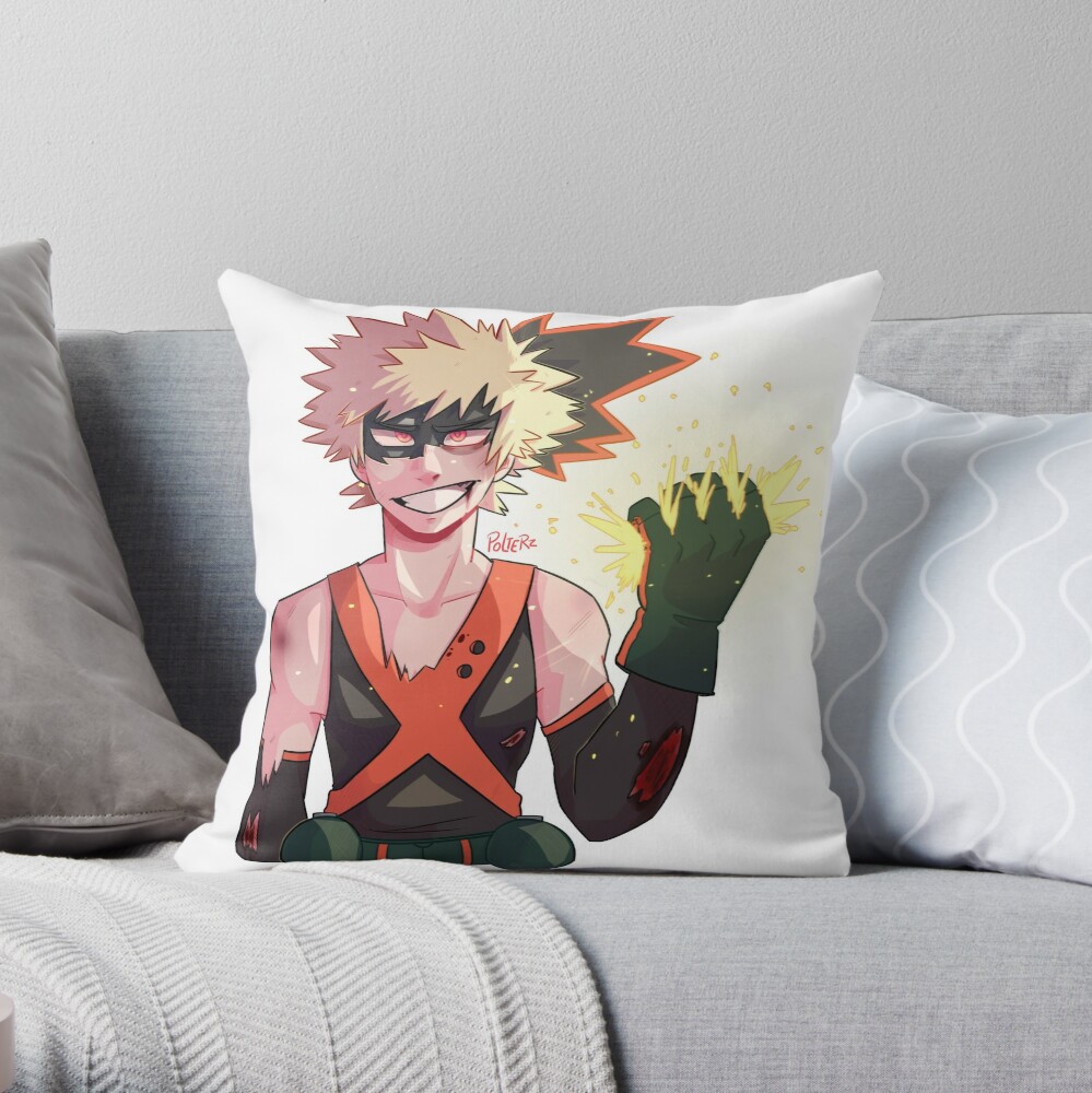 bakugou plush pillow