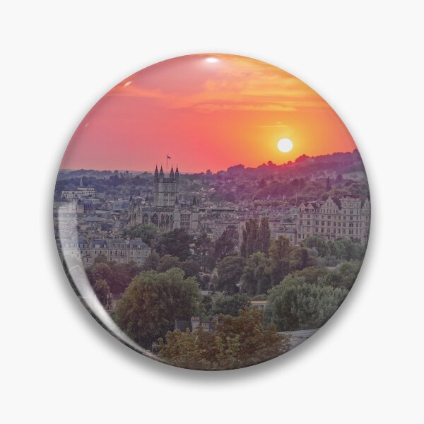 Item preview, Orange sunset over Bath designed and sold by duncan1980uk.