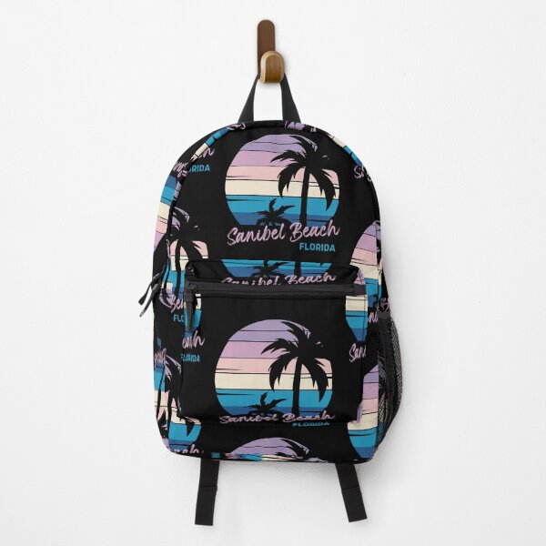Item preview, Sanibel Beach- Vintage Tropical Sunset - Florida - BEACH LOVE - Sunset Surf designed and sold by Sun Sand & Sea Art.