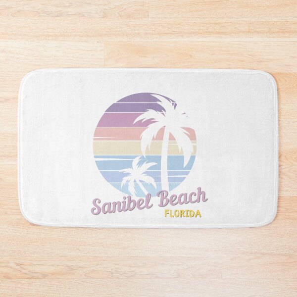 Item preview,  Sanibel Beach- Vintage Tropical Sunset - Florida -Bioluminescent Beach designed and sold by Sun Sand & Sea Art.