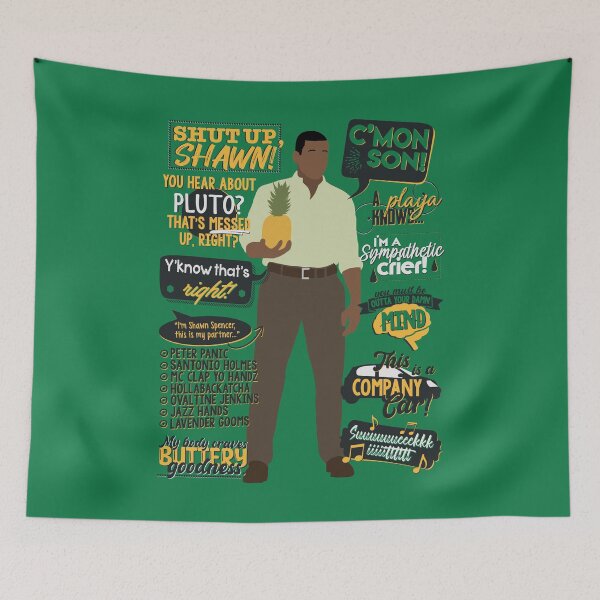Item preview, Psych - Gus Quotes designed and sold by MrSaxon101.
