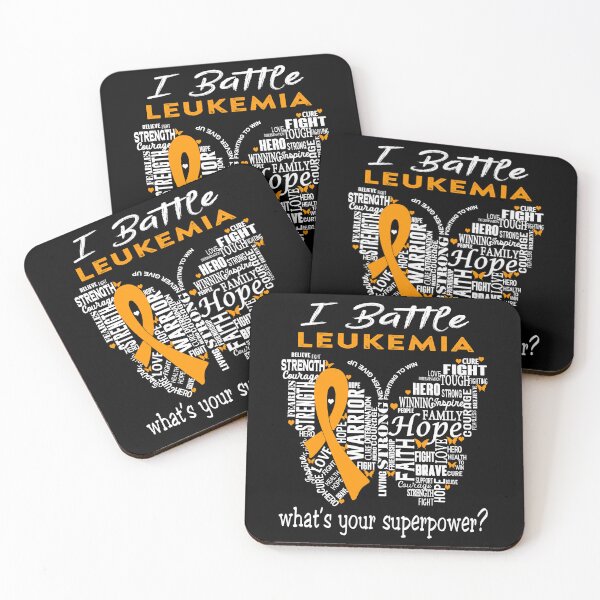 Item preview, Leukemia Warrior - I Battle Leukemia What is your Superpower? designed and sold by KirstybShop.