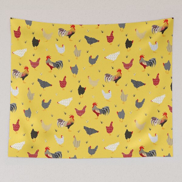 Item preview, Chicken Farm designed and sold by WickedRefined - Nicole Demereckis.