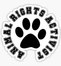 Animal Rights Activist: Stickers | Redbubble