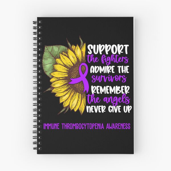 Item preview, Immune Thrombocytopenia Awareness - Support the Fighters Admire the Survivors Remember the Angels Never Give Up designed and sold by whlrcheryl.