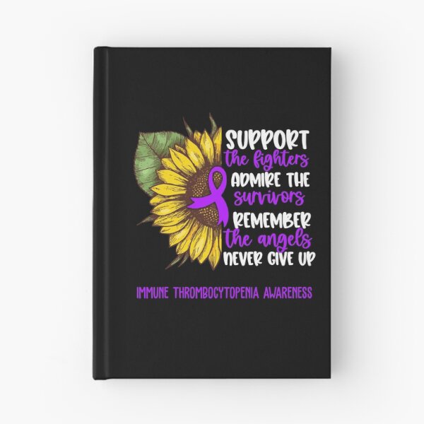Item preview, Immune Thrombocytopenia Awareness - Support the Fighters Admire the Survivors Remember the Angels Never Give Up designed and sold by whlrcheryl.