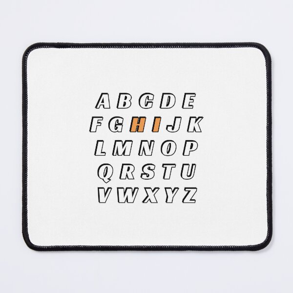 Item preview, Hi Alphabet - Back to School - Teachers - Funny pre k kindergarten designed and sold by Inspirationmotivation.