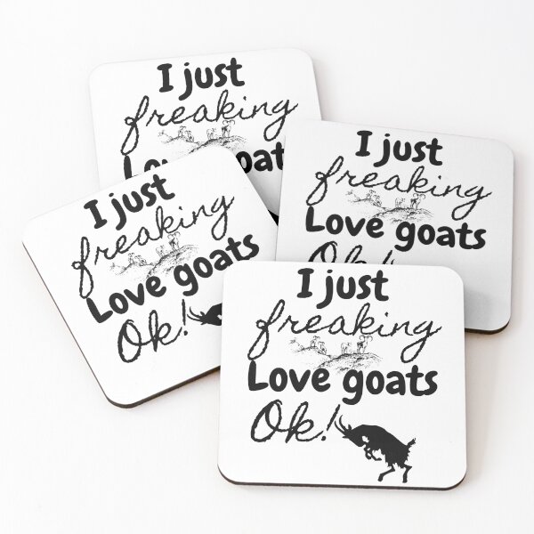 Item preview, I Just Freaking Love Goats Ok designed and sold by Rolmani-shop.