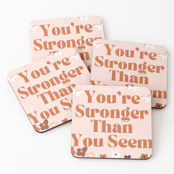 Item preview, Boho You're Stronger Than You Seem designed and sold by Pink Ribbon.