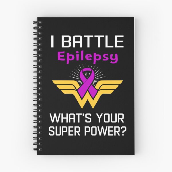 Item preview, I Battle Epilepsy What's Your Super Power Support Epilepsy Warrior Gifts  designed and sold by Sabfit.