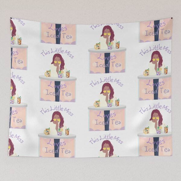 Item preview, This Little Miss Loves Iced Tea designed and sold by SimplyMe-Plus.