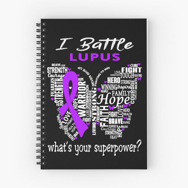 Item preview, Lupus Warrior - I Battle Lupus What is your Superpower? designed and sold by KirstybShop.