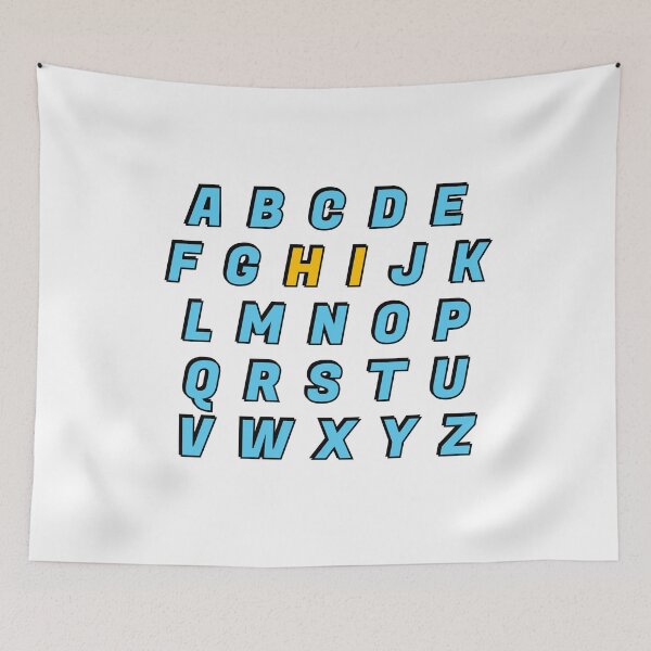 Item preview, Hi Alphabet - Back to School - Teachers - Funny pre k kindergarten designed and sold by Inspirationmotivation.