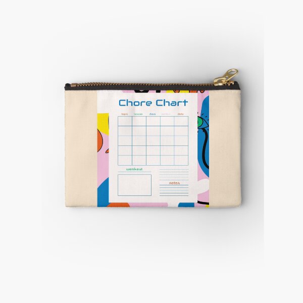 Item preview, chore chart designed and sold by TheBestArt2022.
