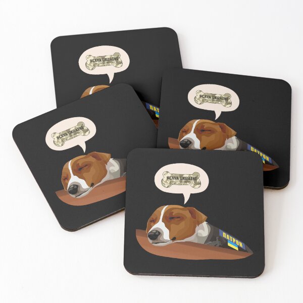 Item preview, Ukraine Patron Dog Hero Thinking About Treat’s Collection designed and sold by Aide.