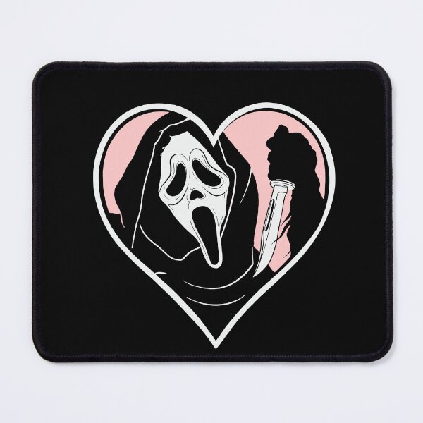Item preview, Mr.GhostFace Pink Heart designed and sold by Cass Creations.