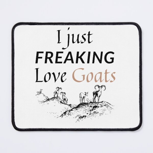Item preview, I Just Freaking Love Goats Ok designed and sold by Rolmani-shop.