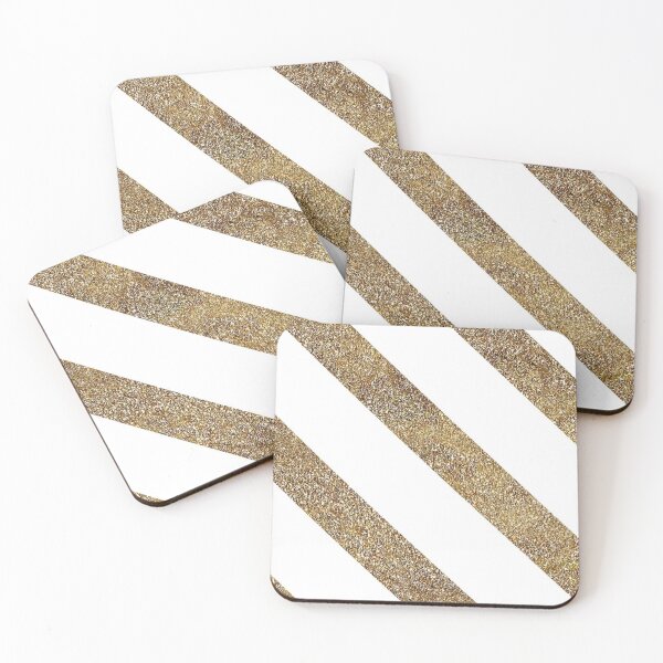 Item preview, A gold sideways stripe Style design designed and sold by iloveclayaiken.
