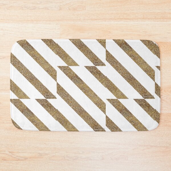 Item preview, A gold sideways stripe Style design designed and sold by iloveclayaiken.