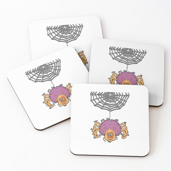 Item preview, Purple Spider | Die Cut | Retro Halloween designed and sold by thecolorfuldino.