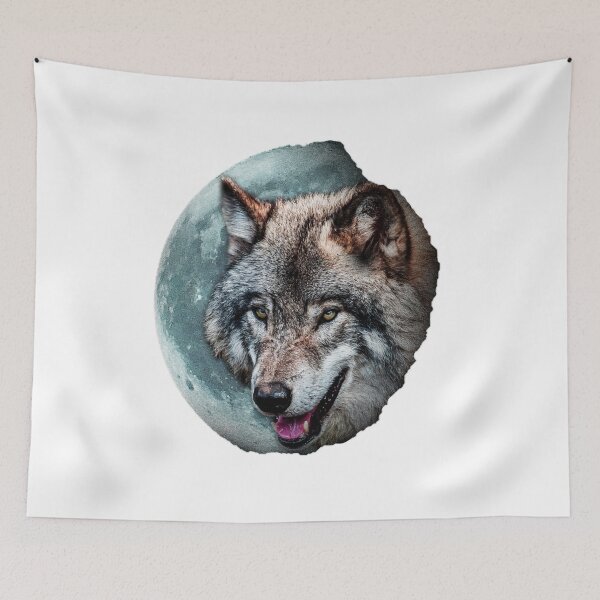 Item preview,  Moon Wolf - Zidika Vascover Wolf - Zidika art designed and sold by Rsagur12.