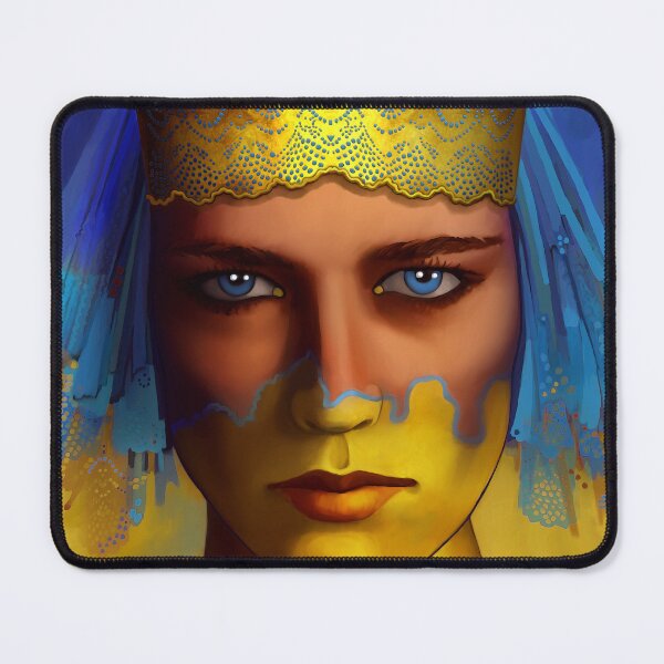 Item preview, Beautiful woman portrait with gold crown designed and sold by Svitac.