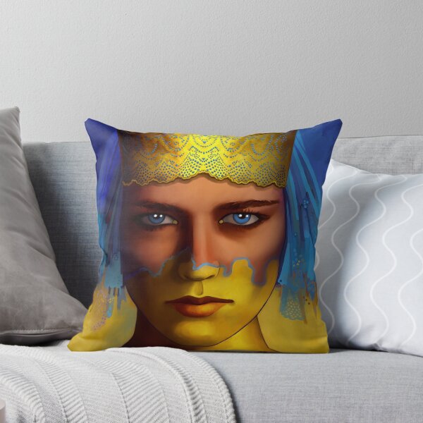 Item preview, Beautiful woman portrait with gold crown designed and sold by Svitac.